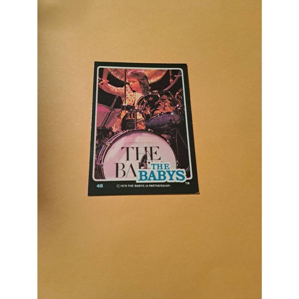 Vintage 1979 The Babys Trading Card #48 London Rock Band Collectible